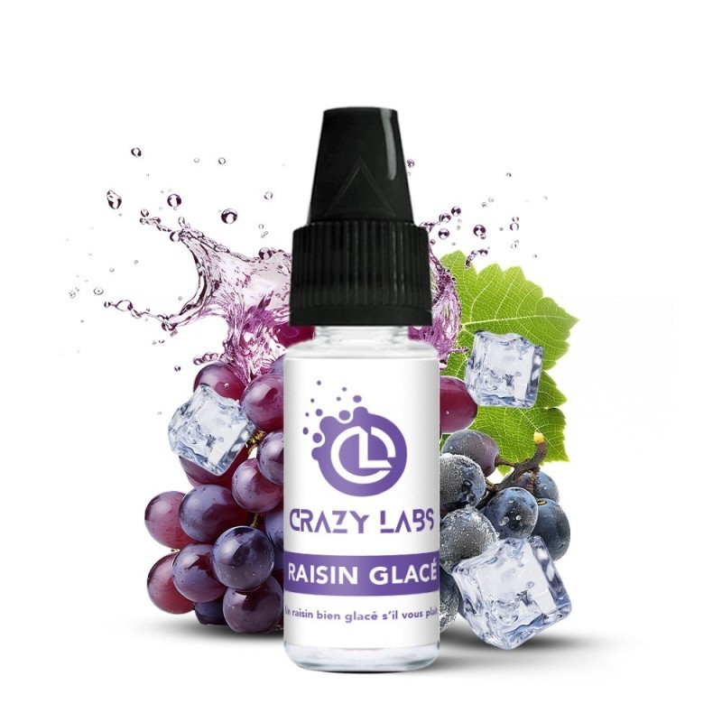 Liquid Crazy Labs 10ml - Raisin Glace 12mg | DoctorVape