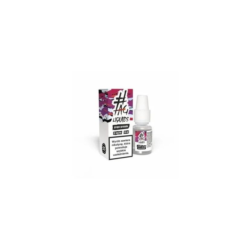 Liquid Hasztag TAG 10ml - Grape Grenade 12mg | Doctorvape