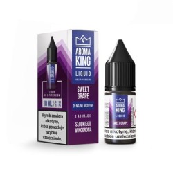 Liquid Aroma King Salt V2 10ml 20mg Sweet Grape Ice | DoctorVape