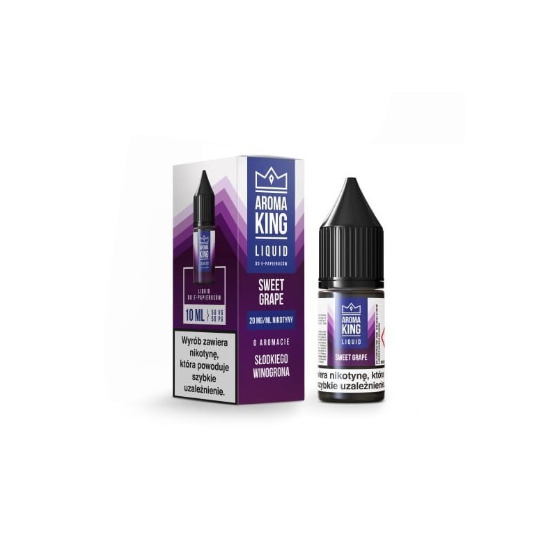 Liquid Aroma King Salt V2 10ml 20mg Sweet Grape Ice | DoctorVape