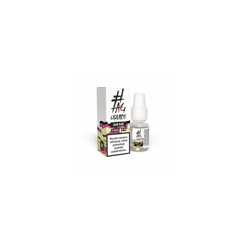 Liquid Hasztag TAG 10ml - Acid Fruits 6mg | Doctorvape