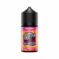 Concentrate Drifter Bar Juice 30ml - Strawberry Banana Ice combines strawberry, banana and a cool ice effect. A smo | DoctorVape