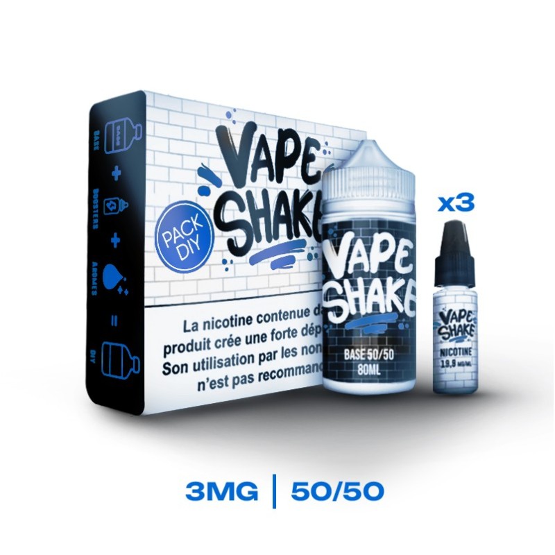 Vape Shake Pack Diy - 3MG 50/50 200ML | DoctorVape