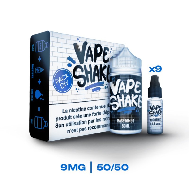 Vape Shake Pack Diy - 9MG 50/50 200ML | DoctorVape