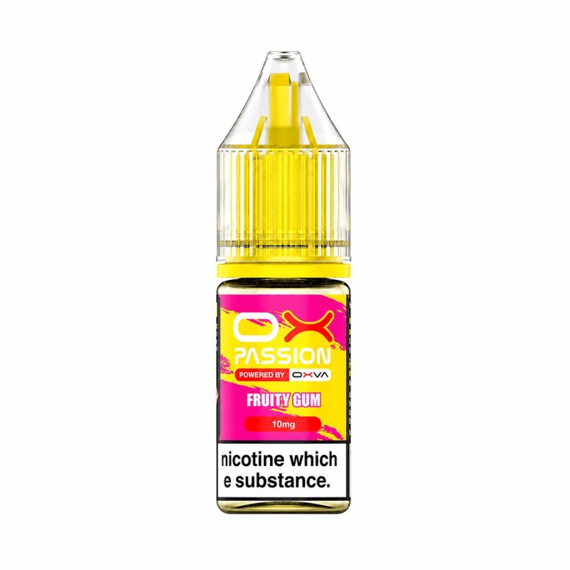 E-Liquide OXVA OX Passion Salt 10ml 10mg Fruity Gum | DoctorVape