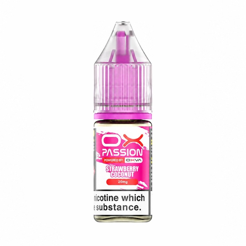 E-Liquide OXVA OX Passion Salt 10ml 20mg Strawberry Coconut | DoctorVape