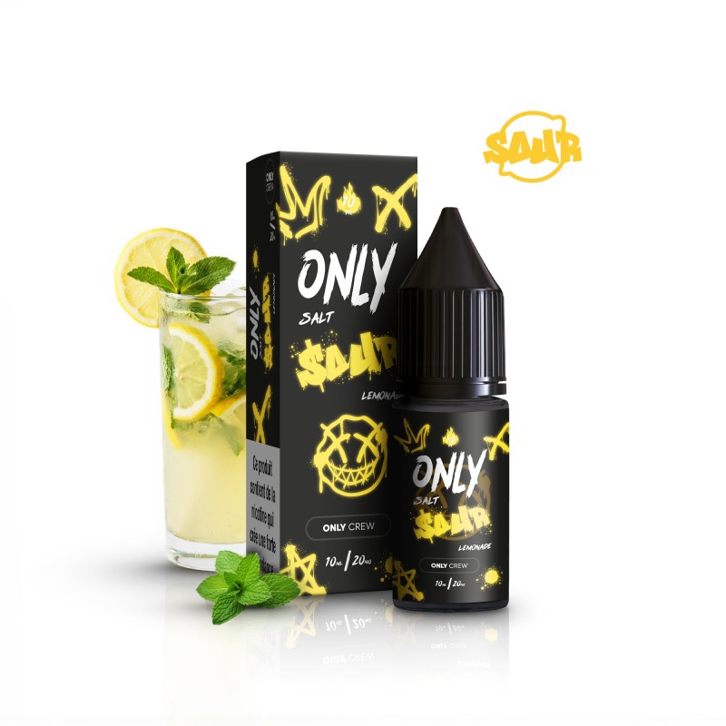 E-Liquide Only Sour Salt 10ml 20mg Lemonade | DoctorVape
