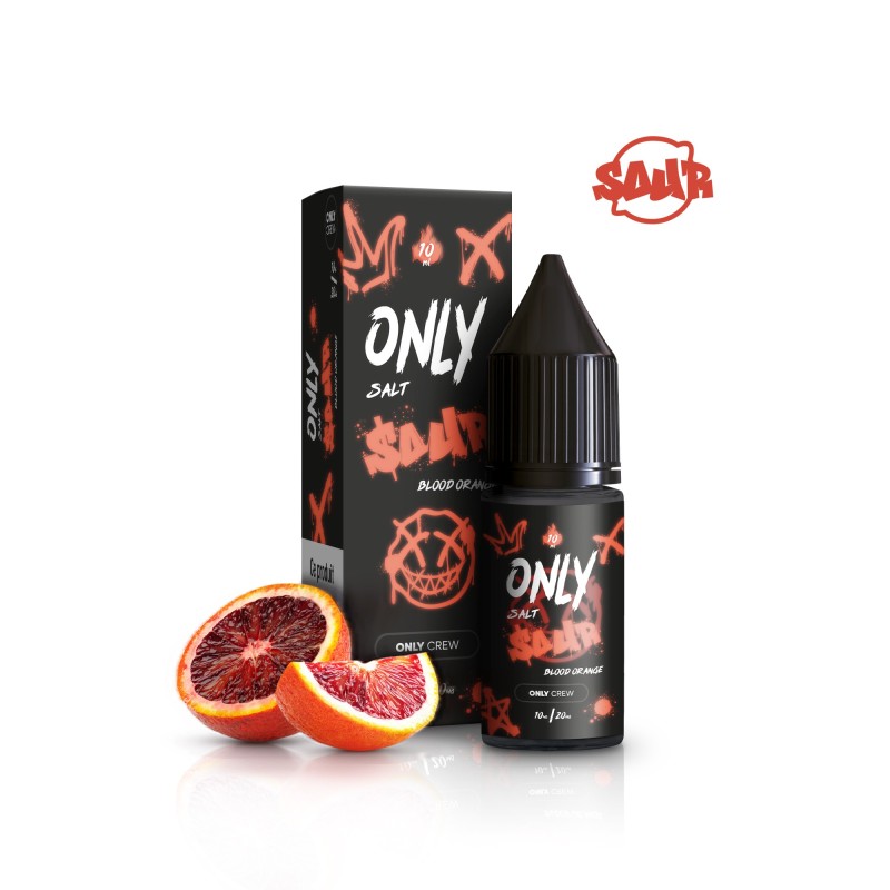 Liquid Only Sour Salt 10ml 20mg Blood Orange | DoctorVape
