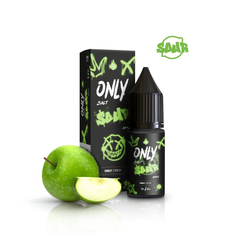 Liquid Only Sour Salt 10ml 20mg Apple | DoctorVape