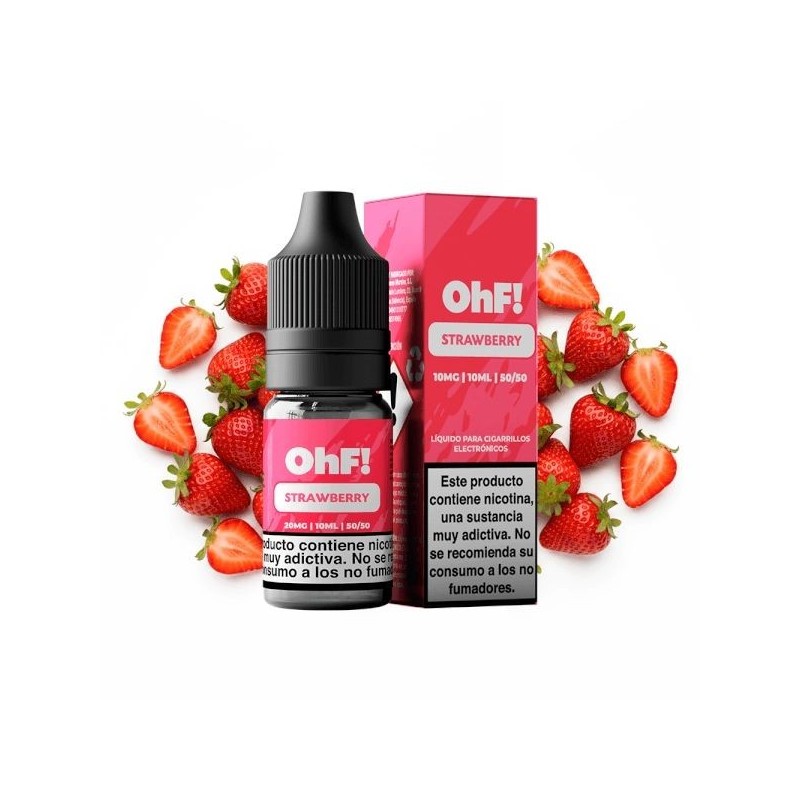 E-Liquide OhF! Salts Fruits 10ml 10mg Strawberry | DoctorVape