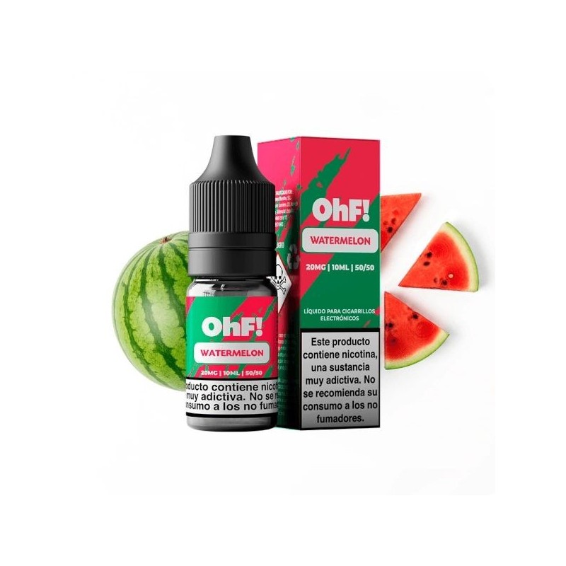 Liquid OhF! Salts Fruits 10ml 10mg Watermelon | DoctorVape