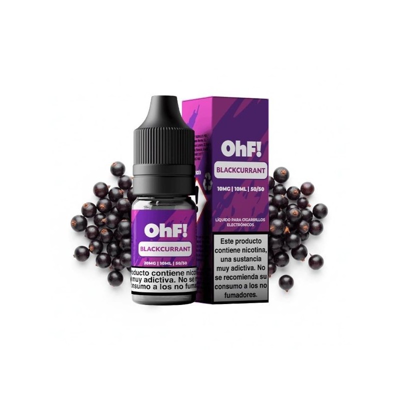OhF! Salts Fruits 10ml 20mg Blackcurrant Flavor | DoctorVape