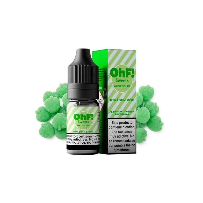 Liquid OhF! Salts Sweets 10ml 20mg Apple Sours | DoctorVape