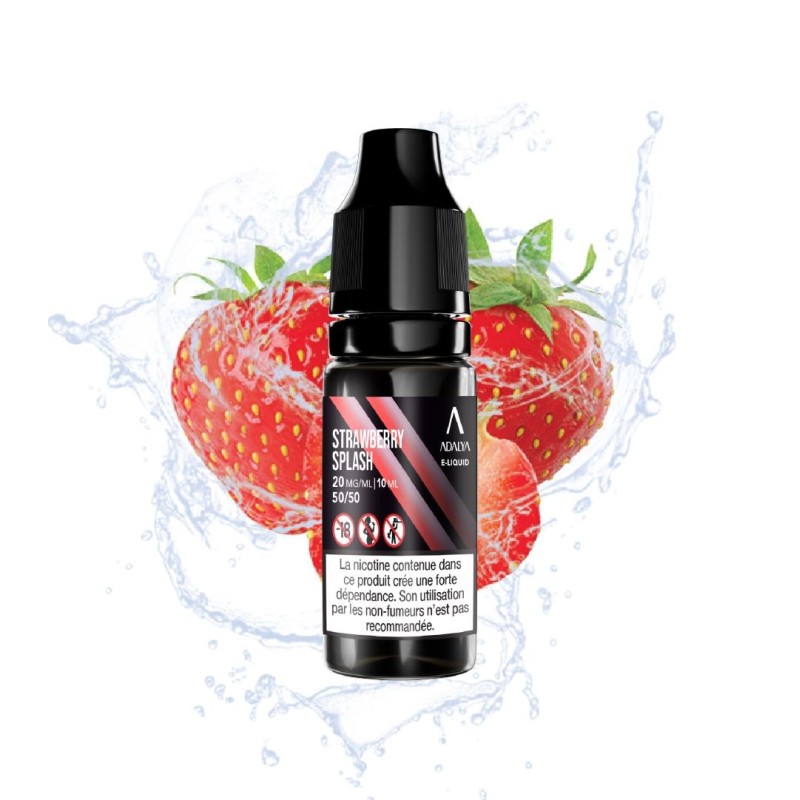 Liquid ADALYA Salt 10ml - Strawberry Splash 20mg | DoctorVape