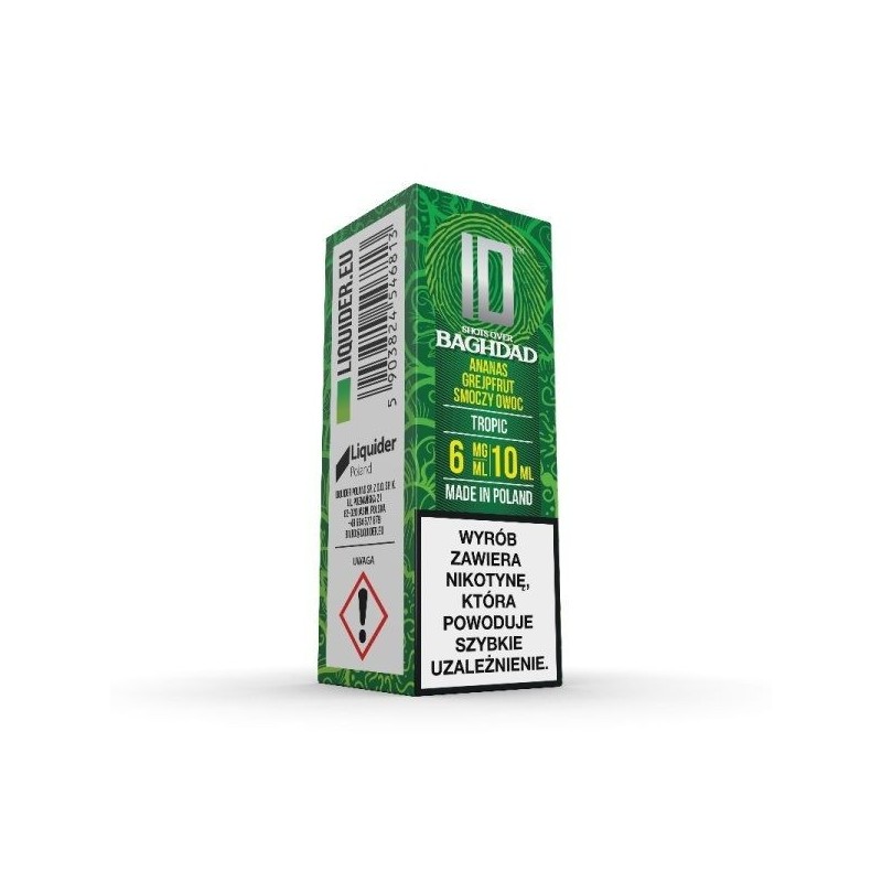 Liquid ID - 10ml Tropical 6mg | Doctorvape