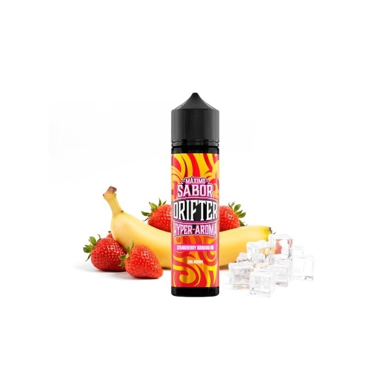 Longfill Drifter Hyper 5/60ml Strawberry Banana Ice | DoctorVape