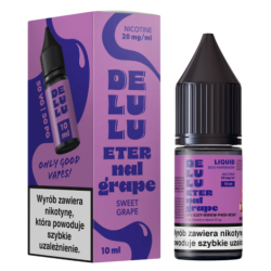 Liquid Delulu Salt 10ml 20mg Eternal Grape | DoctorVape