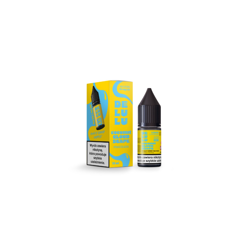 Delulu Salt 10ml 20mg Coconut Cloudscape Flavor | DoctorVape
