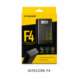 Ładowarka - Nitecore - F4 Charger and Power Bank | DoctorVape