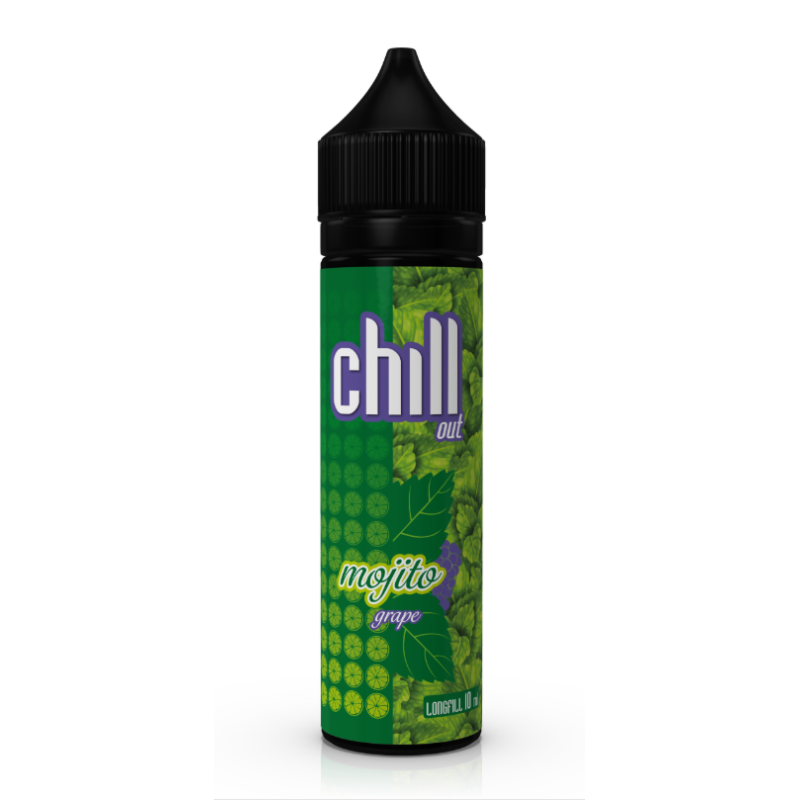 Longfill Chill Out 10/60ml Mojito Grape | DoctorVape