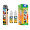 Puff JNR JPuff 47K 900mAh avec 2 E-liquides 10ml 20mg - Watermelon Mango Peach | DoctorVape