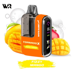 Puff RandM Tornado X White Rabbit 25K 650mAh z 2 Liquidami 10ml 20mg - Fizzy Mango | DoctorVape