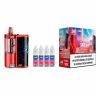 Puff JNR Meteorite 100K 1200mAh avec 4 E-liquides 10ml 20mg - Blackberry Red Raspberry | DoctorVape
