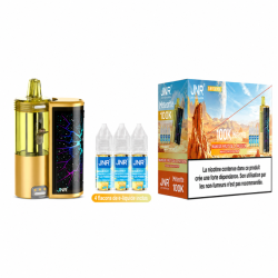 Puff JNR Meteorite 100K 1200mAh z 4 Liquidami 10ml 20mg - Mango Passion Fruit | DoctorVape
