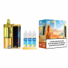 Puff JNR Meteorite 100K 1200mAh avec 4 E-liquides 10ml 20mg - Mango Passion Fruit | DoctorVape