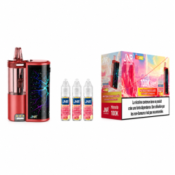 Puff JNR Meteorite 100K 1200mAh z 4 Liquidami 10ml 20mg - Strawberry Watermelon Ice| DoctorVape