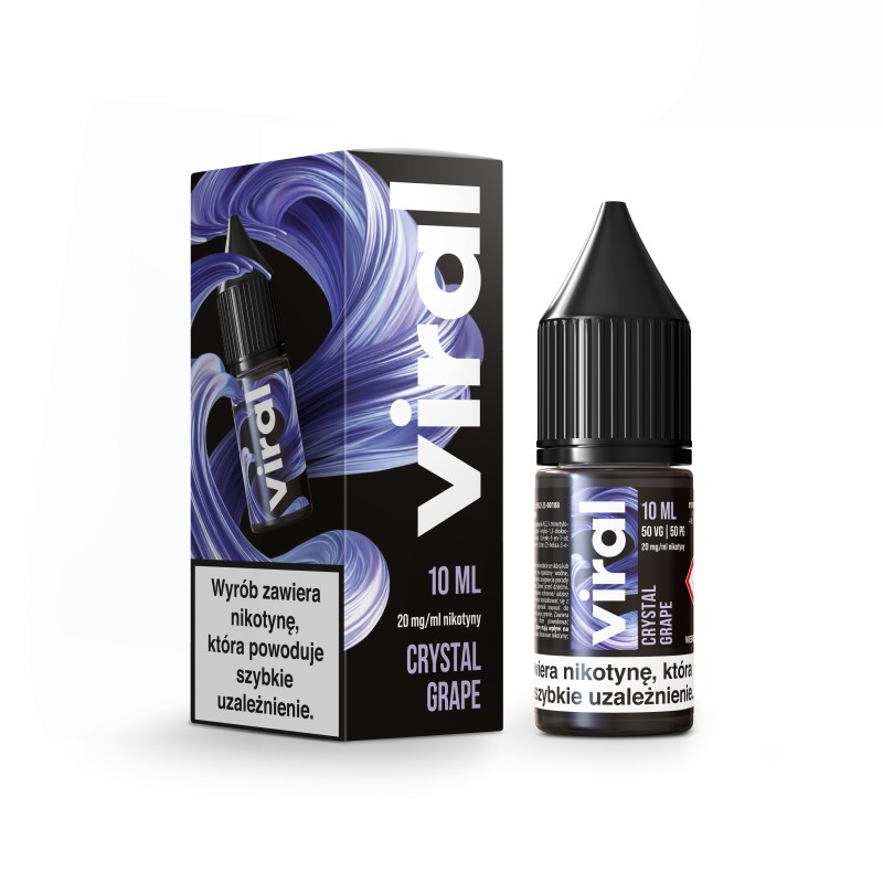 Liquid Viral Salt 10ml 20mg Crystal Grape