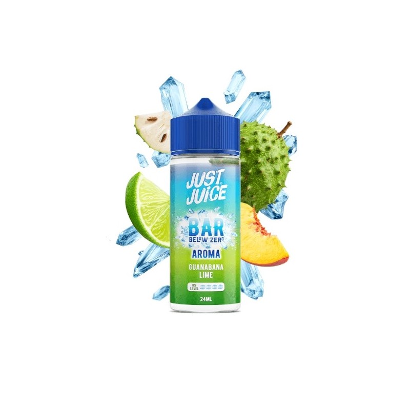 Longfill Below Zero By Just Juice 24/120ml - Guanabana & Lime Doctorvape
