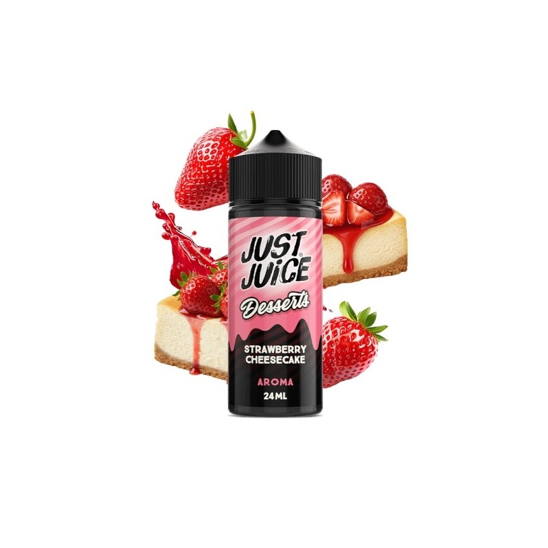 Longfill Desserts By Just Juice 24/120ml - Strawberry Cheesecake Doctorvape