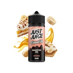 Longfill Desserts By Just Juice 24/120ml - Banoffee Pie Doctorvape