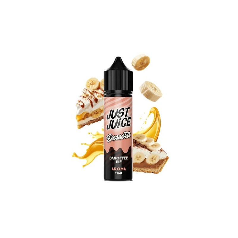 Longfill Desserts By Just Juice 12/60ml - Banoffee Pie Doctorvape
