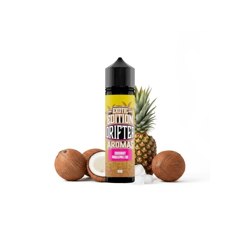 Longfill Drifter Exotic 12/60ml - Coconut Pineapple Ice Doctorvape