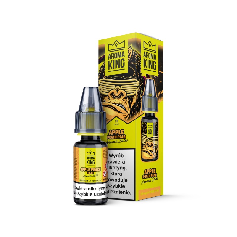 Liquid Aroma King Gorilla Salt 10ml 20mg - Apple Peach Pear Doctorvape