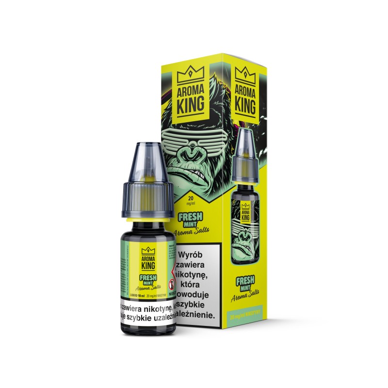 Liquid Aroma King Gorilla Salt 20 mg 10 ml - Fresh Mint Doctorvape