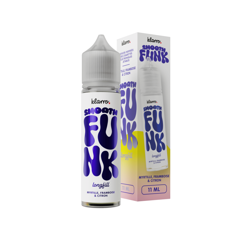 Longfill Klarro Smooth Funk 11/60ml - Blueberry Raspberry & Lemon | DoctorVape