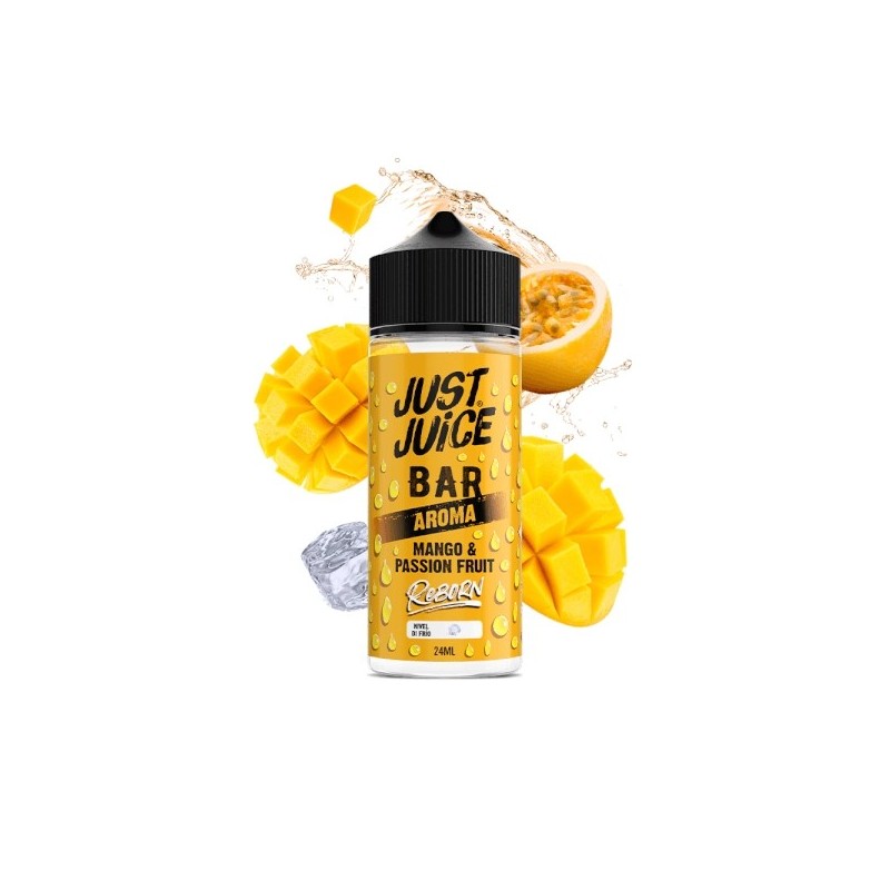 Longfill Reborn Mango & Passion Fruit 24/120ml by Just Juice Doctorvape
