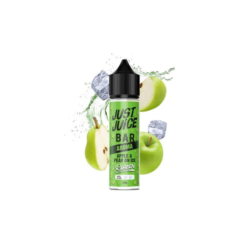 Longfill Reborn Apple Pear On Ice 12/60ml by Just Juice Doctorvape