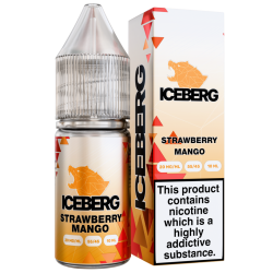 ICEBERG - Liquid Salt Strawberry Mango 10ml 20mg Doctorvape