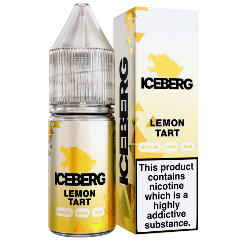 ICEBERG - Liquid Salt Lemon Tart 10ml 20mg Doctorvape