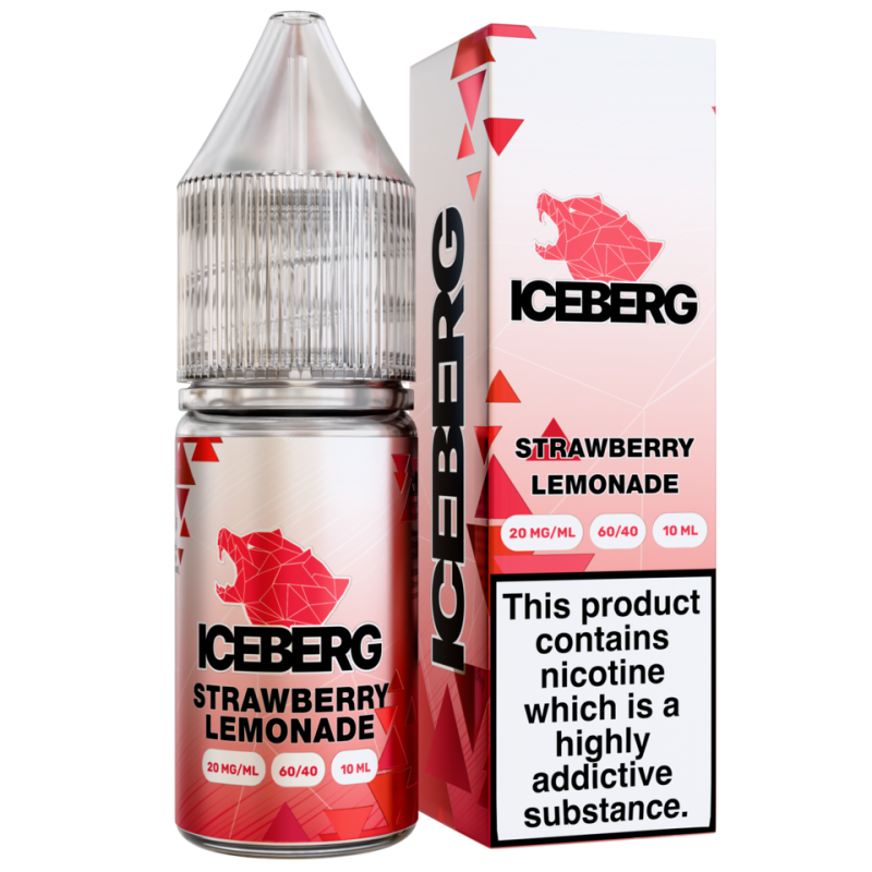 ICEBERG - Liquid Salt Strawberry Lemonade 10ml 20mg Doctorvape