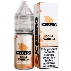 ICEBERG - Liquid Salt Cola Vanilla 10ml 20mg Doctorvape