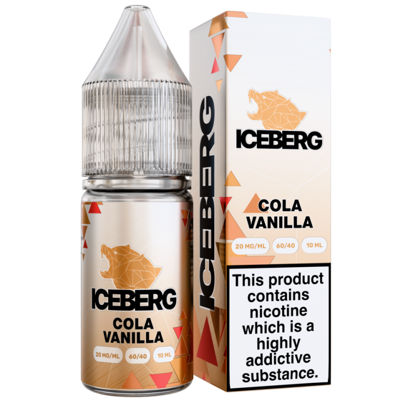 ICEBERG - Cola Vanilla Salt E-Liquid 10ml 20mg Doctorvape