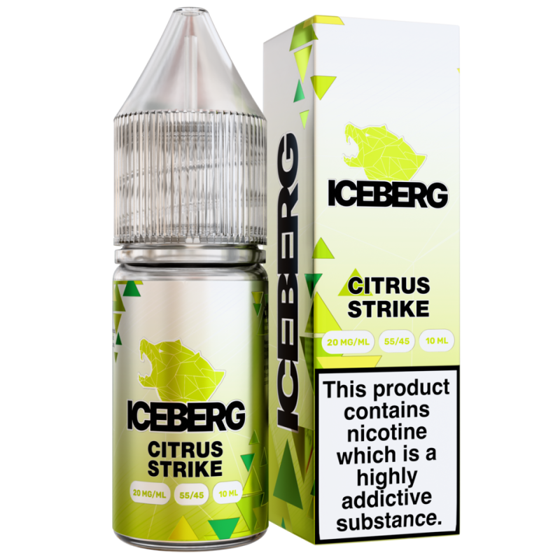 ICEBERG - Liquid Salt Citrus Strike 10ml 20mg Doctorvape