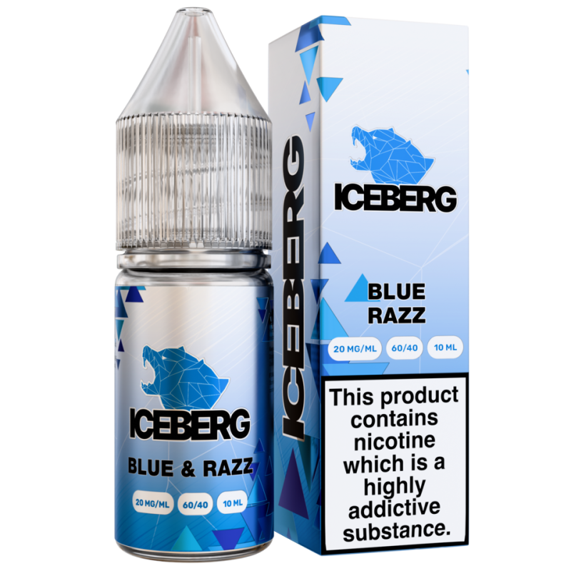 ICEBERG - E-Liquide Salt Blue & Razz 10ml 20mg Doctorvape
