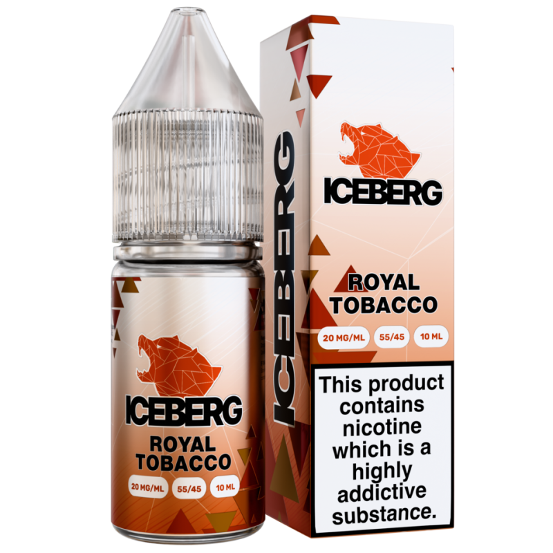 ICEBERG - E-Liquide Salt Royal Tobacco 10ml 20mg Doctorvape