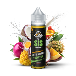 Exotic Mango Pineapple SIS Black Longfill 10.5/75ml Doctorvape